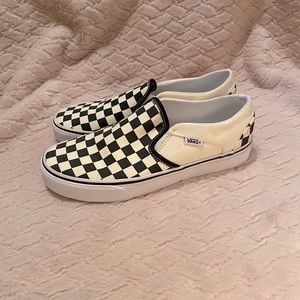 Checkered Vans